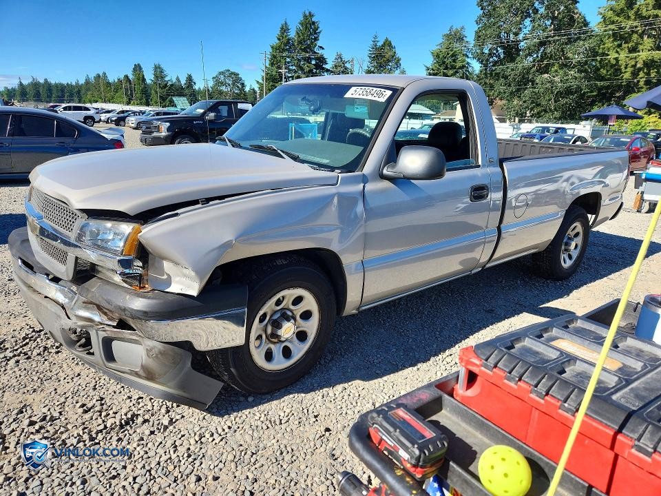 2005 CHEVROLET SILVERADO C1500 – Lot 57358496 auction photo