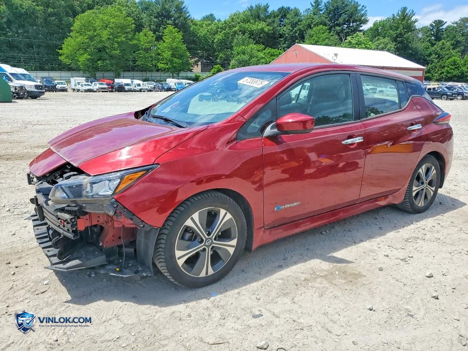 2018 NISSAN LEAF SV – Lot 57358976 auction photo