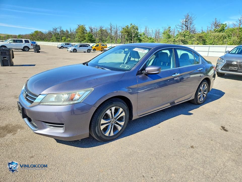 2015 HONDA ACCORD LX – Lot 57359176 auction photo