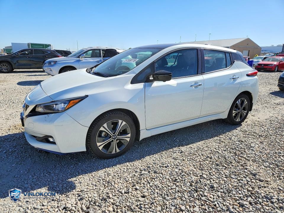 2020 NISSAN LEAF SL PLUS – Lot 57359776 auction photo