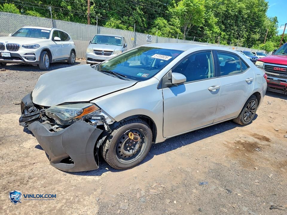 2017 TOYOTA COROLLA LE – Lot 57359826 auction photo