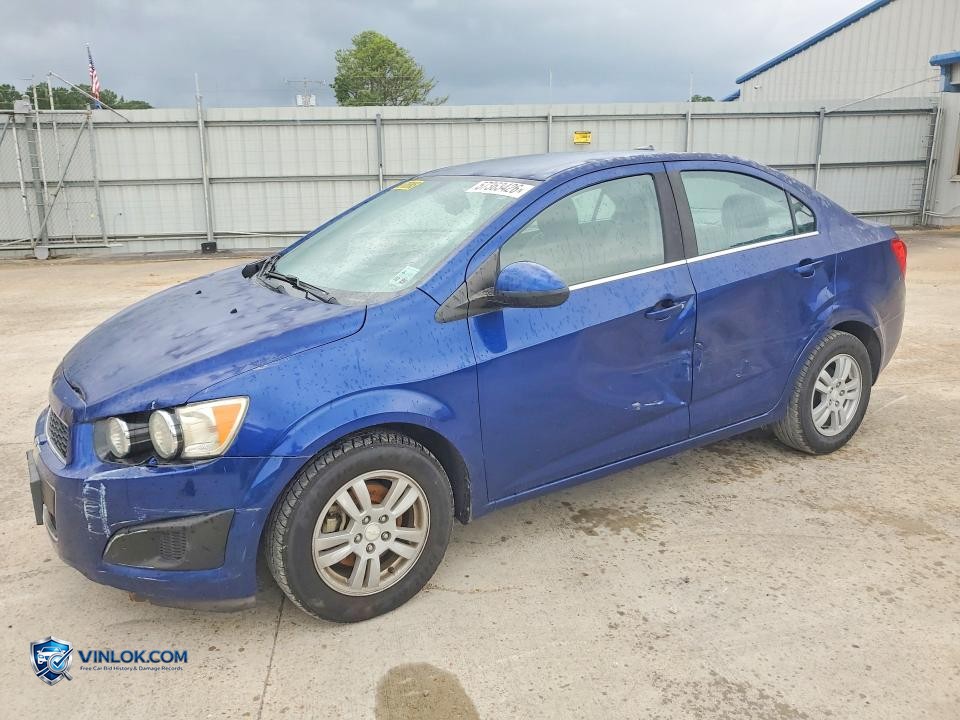 2014 CHEVROLET SONIC LT – Lot 57363426 auction photo