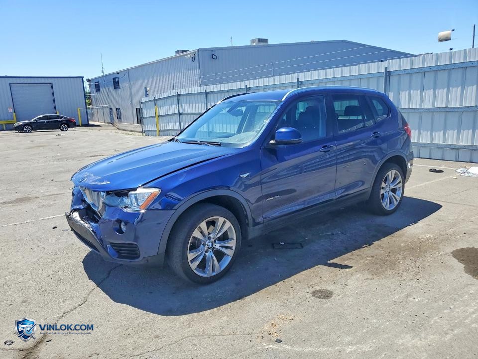 2016 BMW X3 XDRIVE28I – Lot 57364776 auction photo