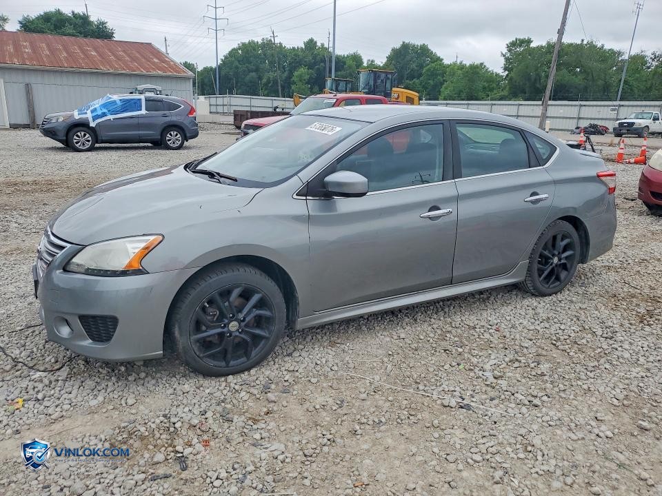 2013 NISSAN SENTRA S – Lot 57365076 auction photo