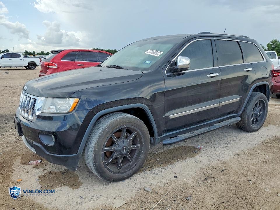 2013 JEEP GRAND CHEROKEE OVERLAND – Lot 57366026 auction photo