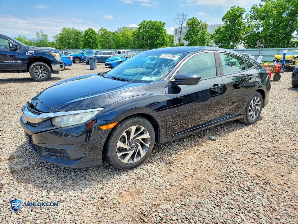 2018 HONDA CIVIC EX – Lot 57366266 auction photo