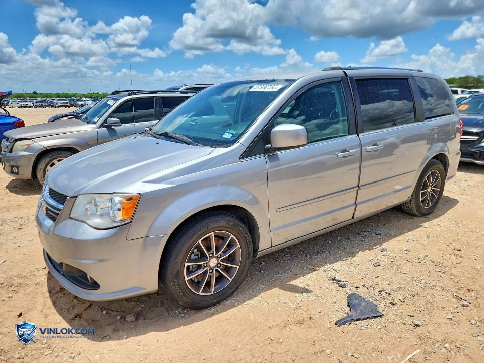 2017 DODGE GRAND CARAVAN SXT – Lot 57368766 auction photo