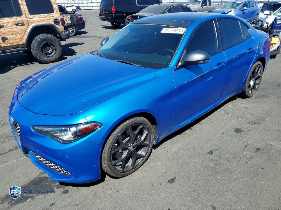 2019 ALFA ROMEO GIULIA – Lot 57370046 auction photo
