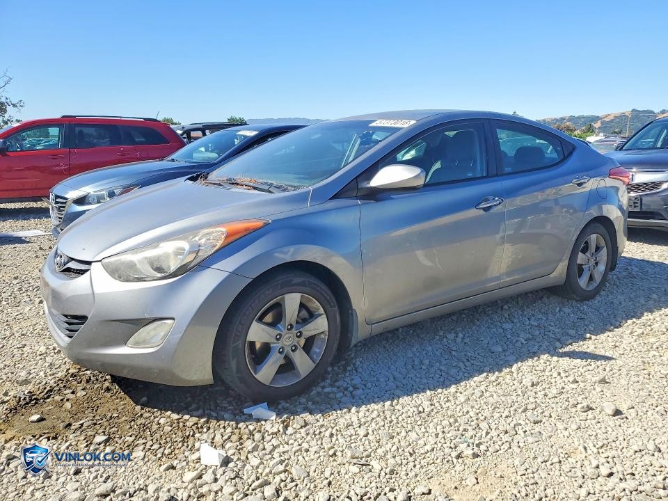 2012 HYUNDAI ELANTRA GLS – Lot 57373016 auction photo