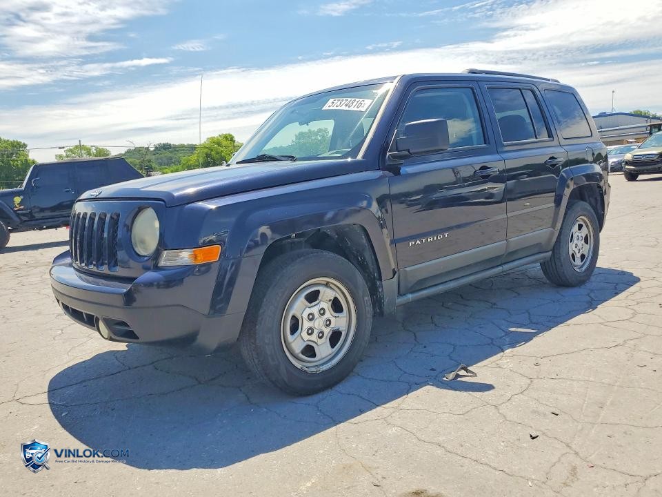 2011 JEEP PATRIOT SPORT – Lot 57374816 auction photo
