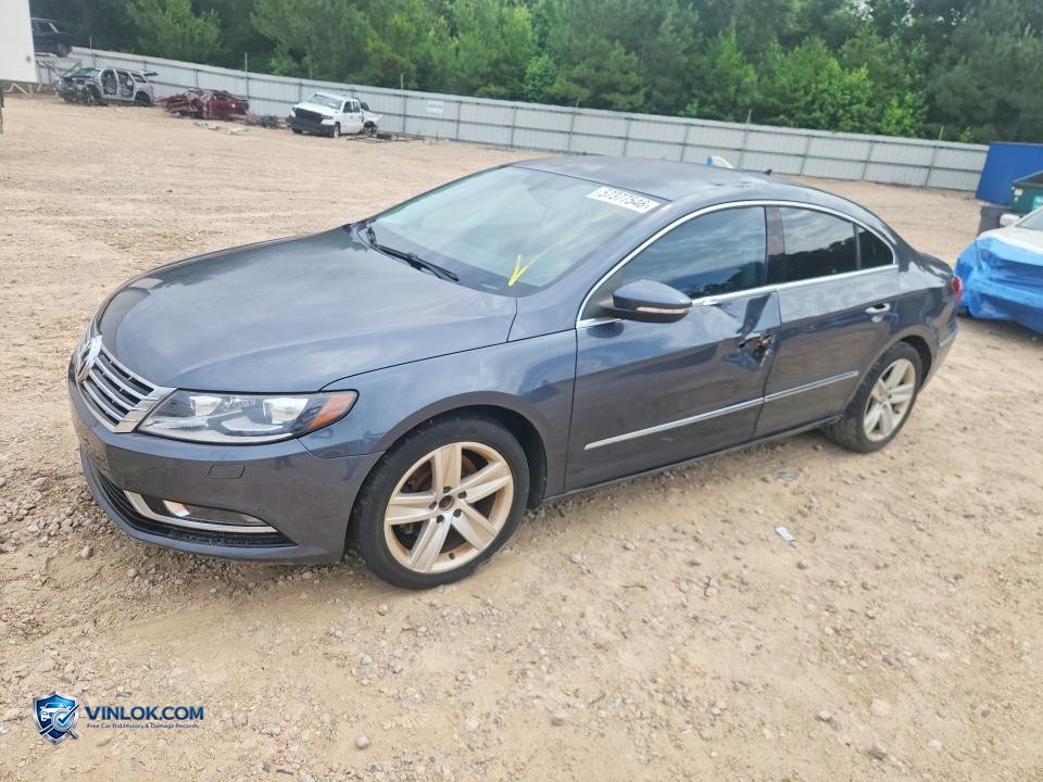 2014 VOLKSWAGEN CC SPORT – Lot 57377546 auction photo