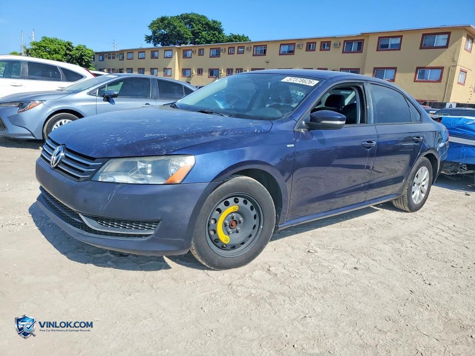 2015 VOLKSWAGEN PASSAT S – Lot 57378626 auction photo