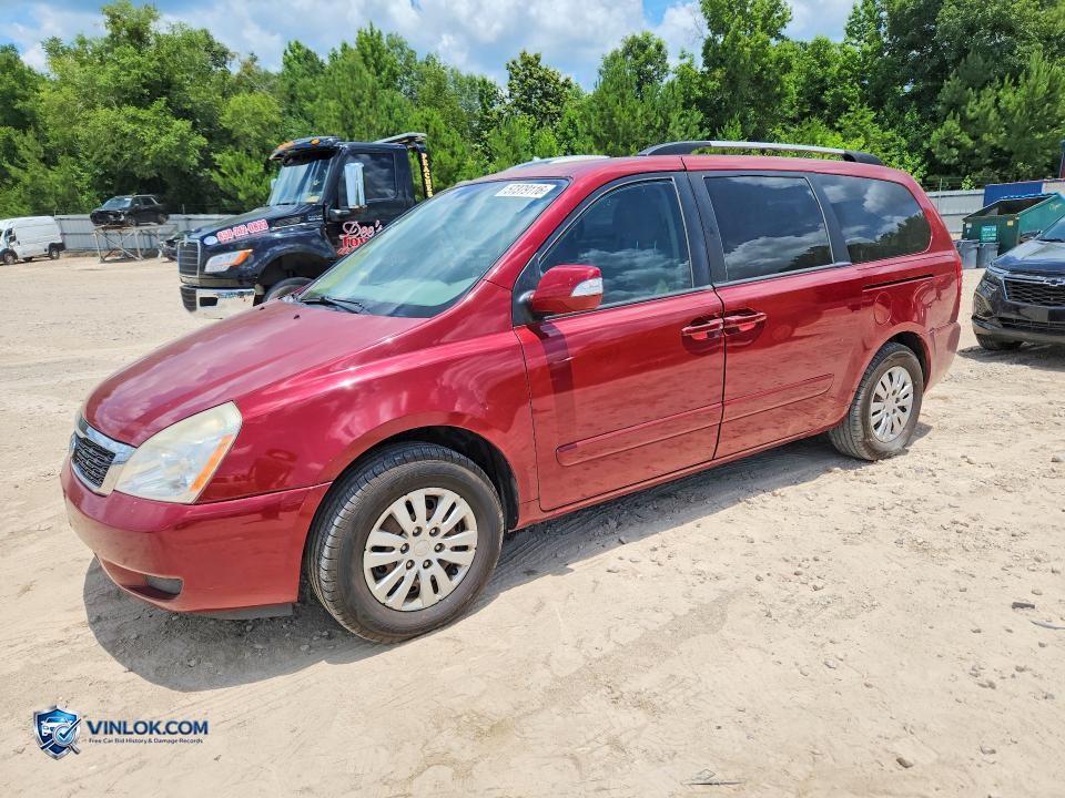 2012 KIA SEDONA EX 4D WAGON – Lot 57379116 auction photo