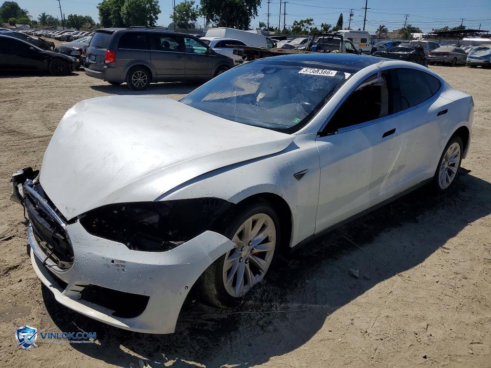 2016 TESLA MODEL S – Lot 57381386 auction photo