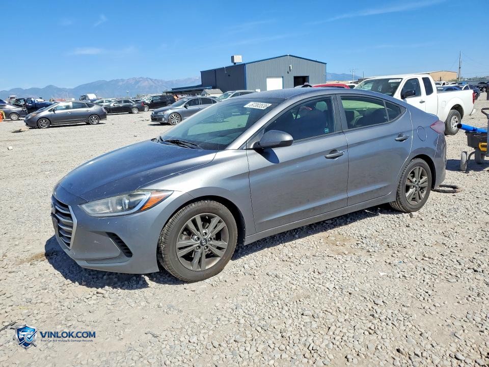 2018 HYUNDAI ELANTRA SEL – Lot 57383536 auction photo