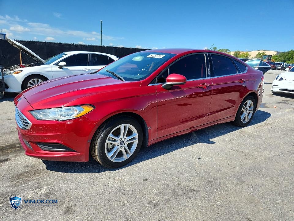 2018 FORD FUSION SE – Lot 57383766 auction photo