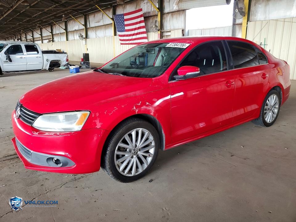 2012 VOLKSWAGEN JETTA SEL – Lot 57384706 auction photo