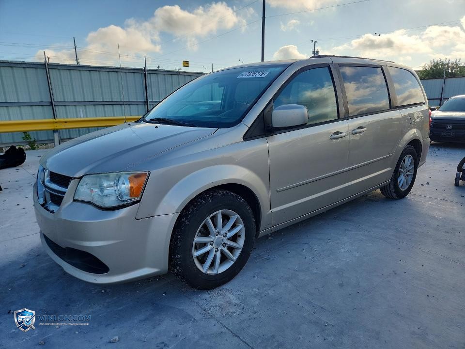 2014 DODGE GRAND CARAVAN SXT – Lot 57385776 auction photo