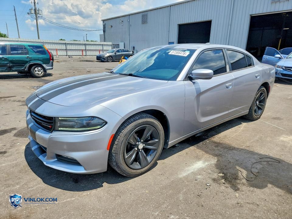 2018 DODGE CHARGER SXT PLUS – Lot 57386476 auction photo