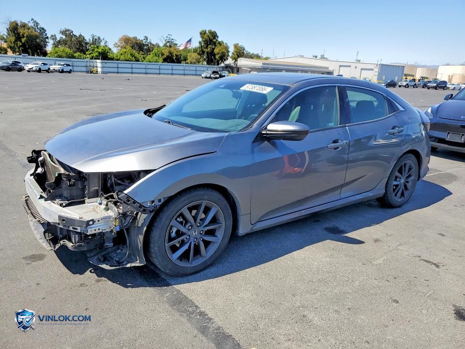2021 HONDA CIVIC EX – Lot 57387086 auction photo