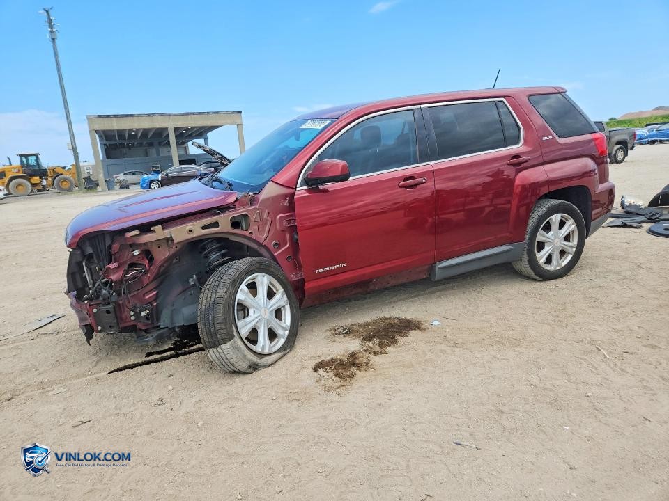 2017 GMC TERRAIN SLE – Lot 57387366 auction photo