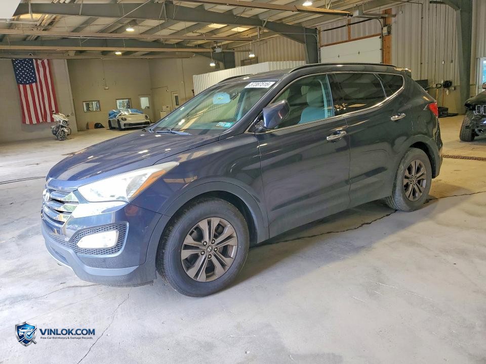 2013 HYUNDAI SANTA FE SPORT 2.4L – Lot 57387516 auction photo
