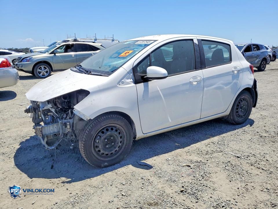 2016 TOYOTA YARIS 5-DOOR L – Lot 57387546 auction photo