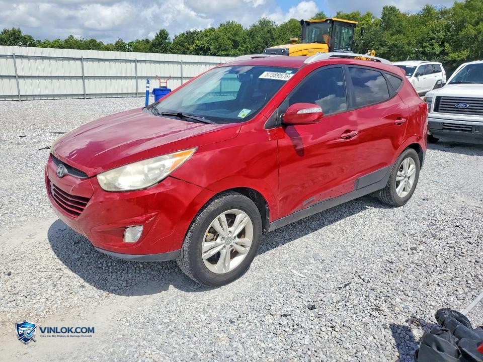 2013 HYUNDAI TUCSON GLS – Lot 57389576 auction photo