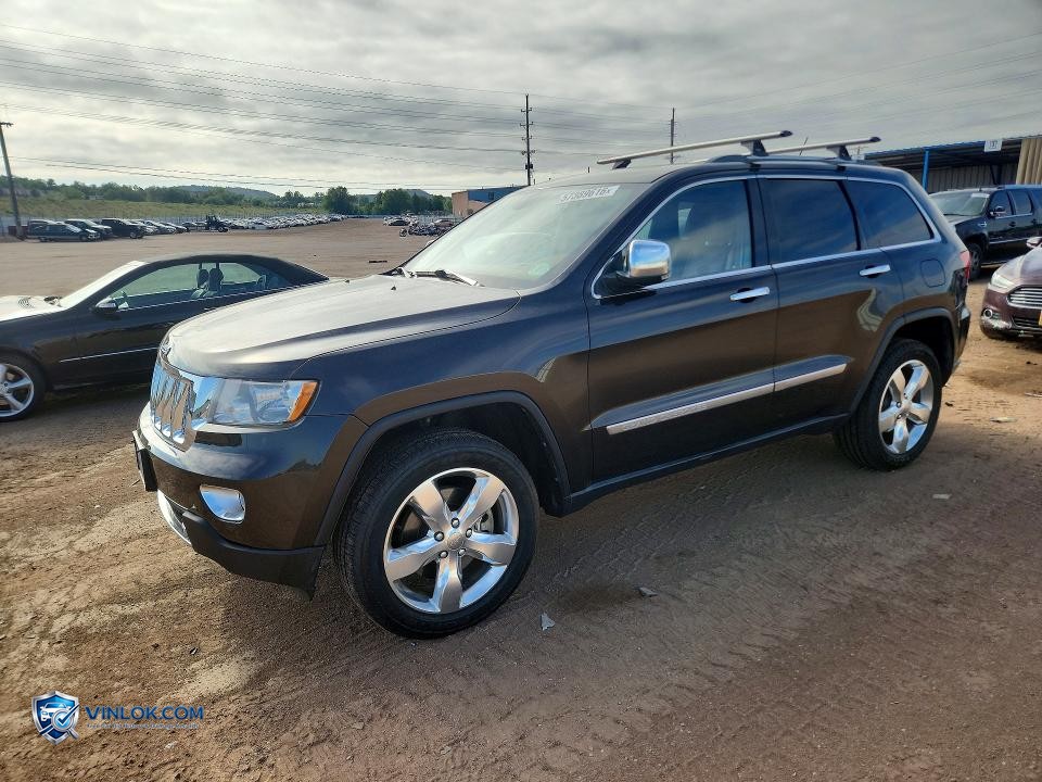2012 JEEP GRAND CHEROKEE OVERLAND – Lot 57389616 auction photo