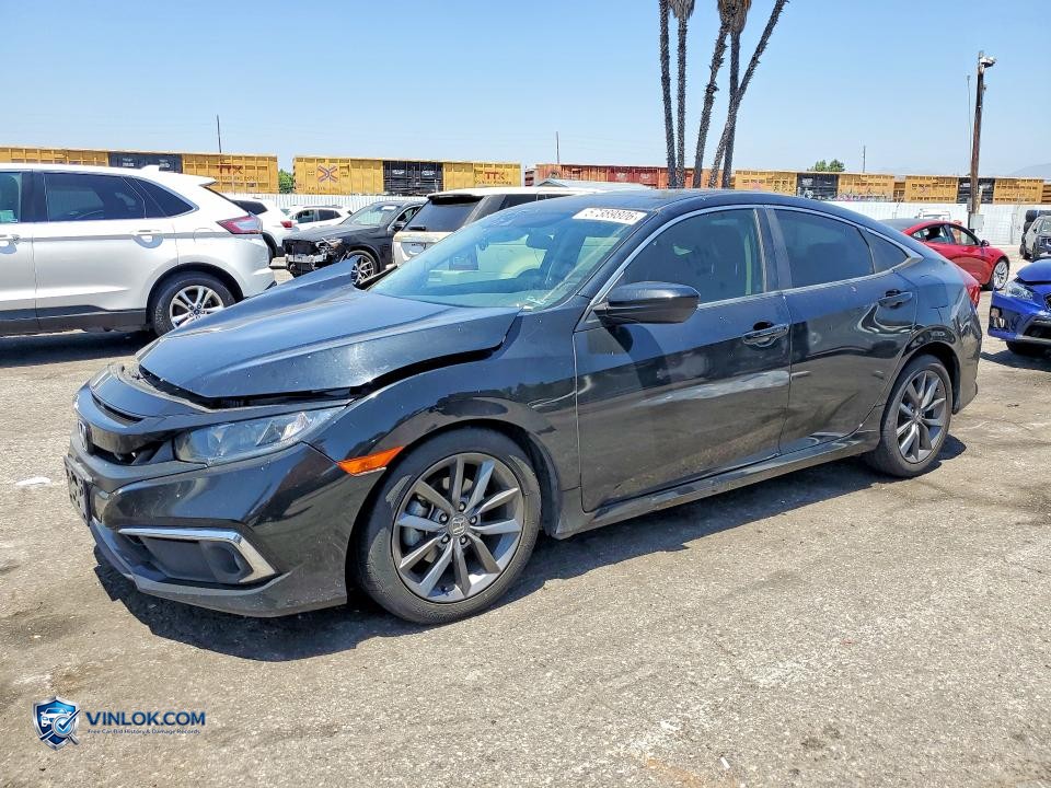 2019 HONDA CIVIC EX – Lot 57389806 auction photo