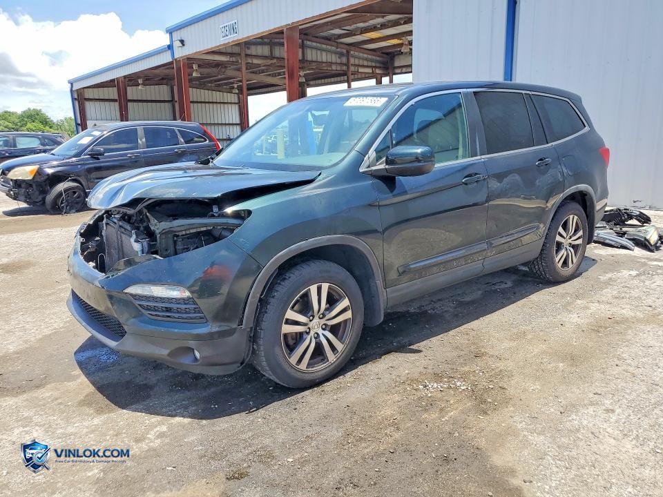 2017 HONDA PILOT EXL – Lot 57391566 auction photo