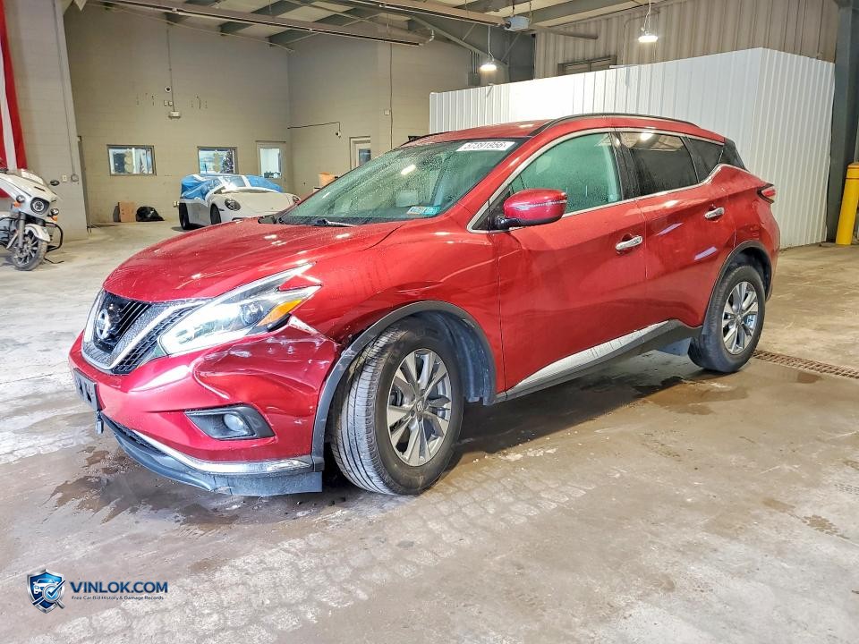 2018 NISSAN MURANO SV – Lot 57391956 auction photo