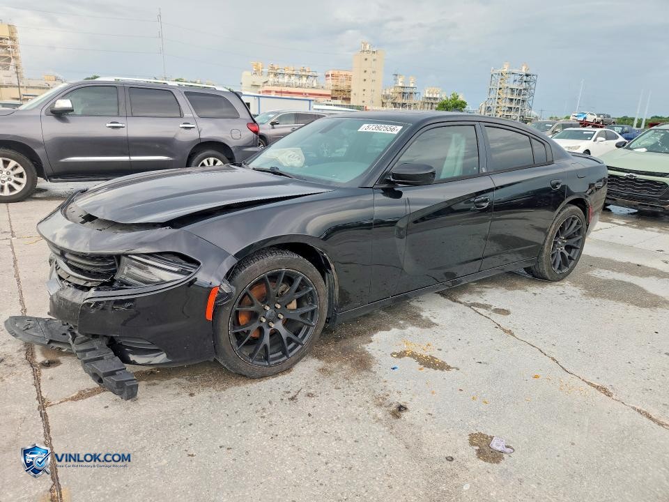 2016 DODGE CHARGER SXT – Lot 57392556 auction photo