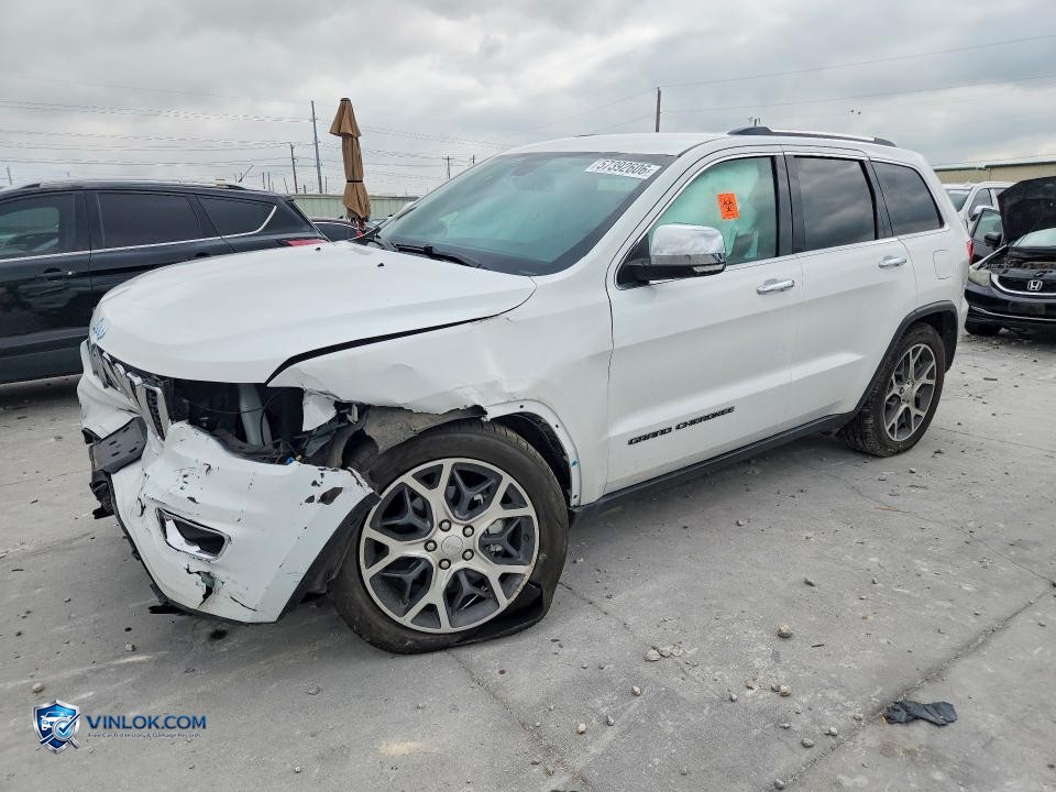 2019 JEEP GRAND CHEROKEE LIMITED – Lot 57392606 auction photo