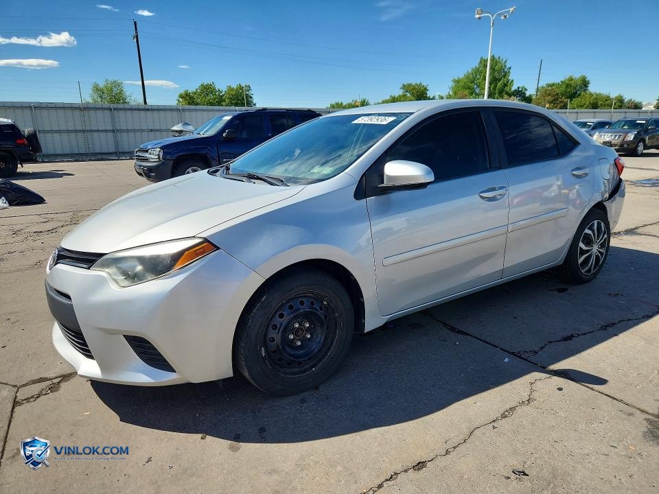 2014 TOYOTA COROLLA LE – Lot 57392936 auction photo