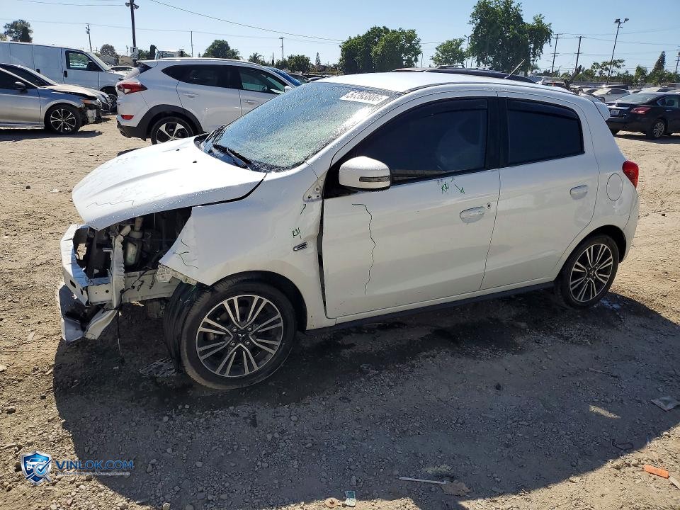 2019 MITSUBISHI MIRAGE LE – Lot 57393806 auction photo
