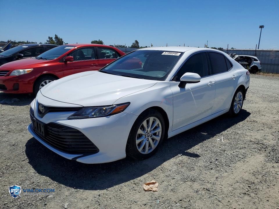2018 TOYOTA CAMRY LE – Lot 57395546 auction photo