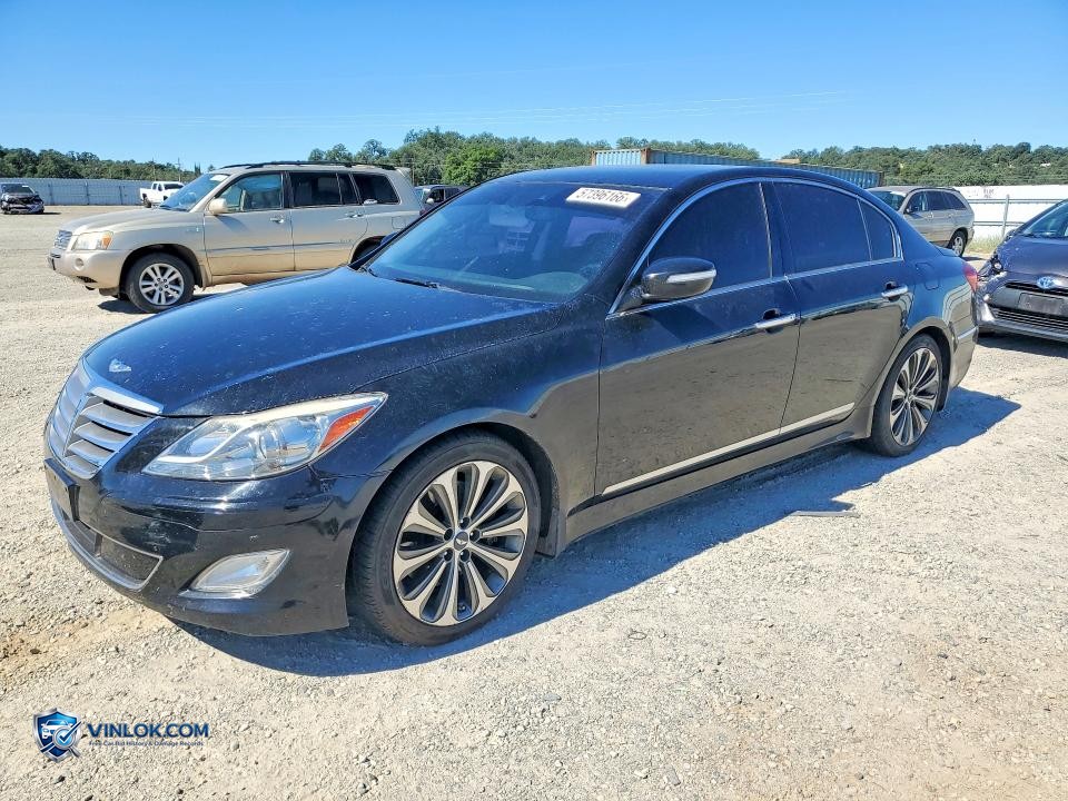 2014 HYUNDAI GENESIS 5.0L – Lot 57396166 auction photo