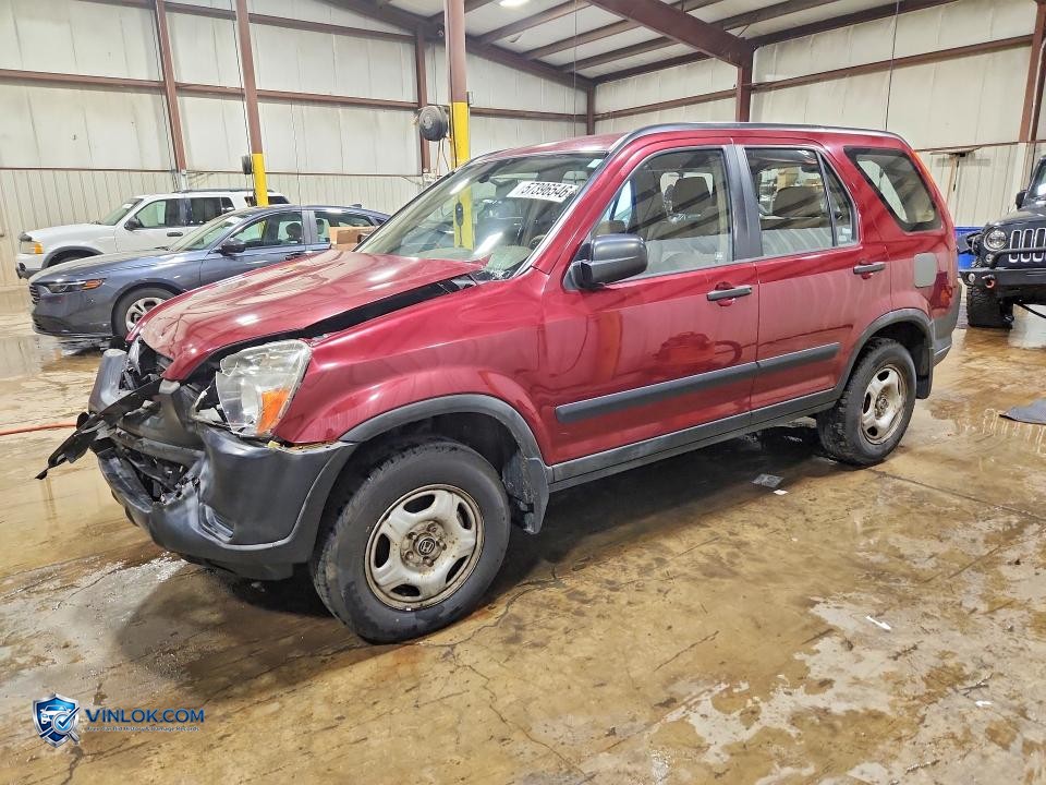 2004 HONDA CR-V LX – Lot 57396546 auction photo