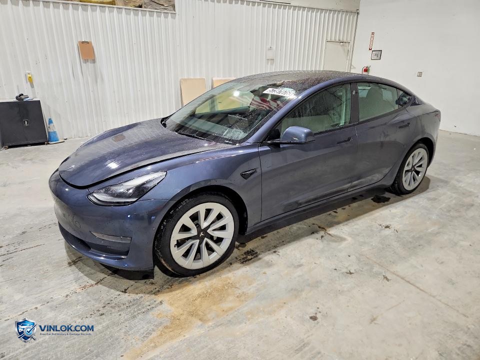 2022 TESLA MODEL 3 – Lot 57397076 auction photo