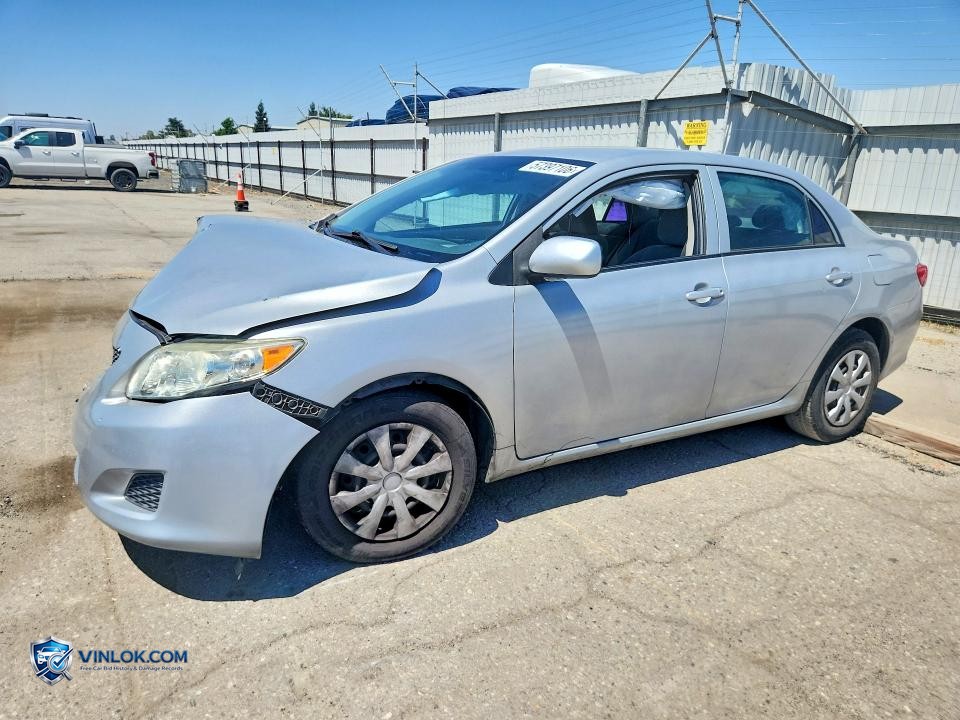 2010 TOYOTA COROLLA BASE – Lot 57397106 auction photo
