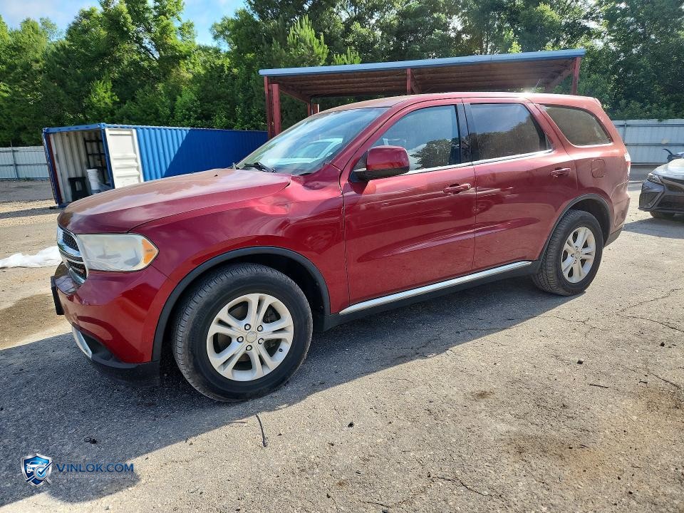 2013 DODGE DURANGO SXT – Lot 57397796 auction photo
