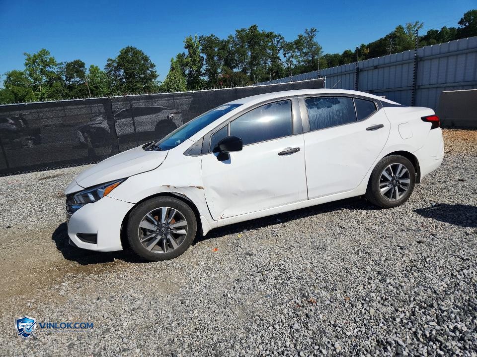 2024 NISSAN VERSA S – Lot 57398186 auction photo