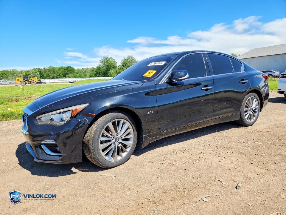 2018 INFINITI Q50 3.0T LUXE – Lot 57398376 auction photo