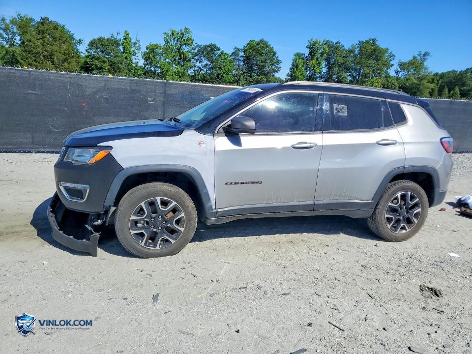 2020 JEEP COMPASS TRAILHAWK – Lot 57398816 auction photo