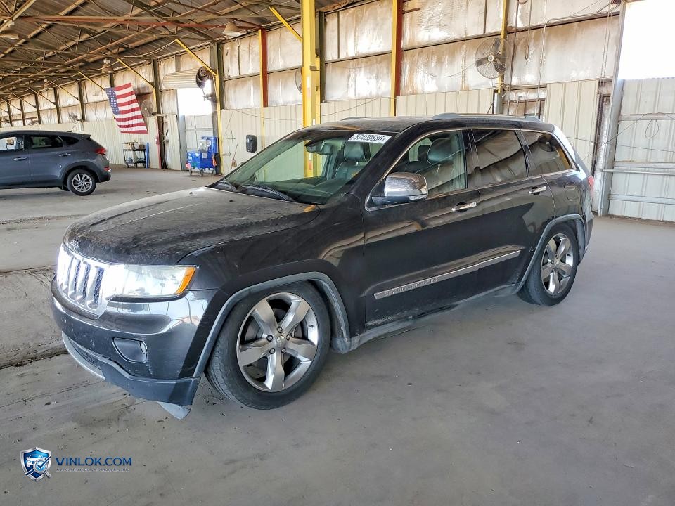 2011 JEEP GRAND CHEROKEE OVERLAND – Lot 57400686 auction photo