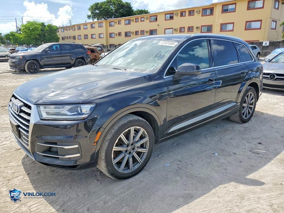 2019 AUDI Q7 PREMIUM – Lot 57401686 auction photo
