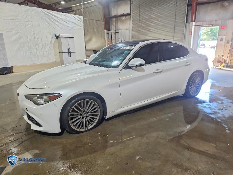 2018 ALFA ROMEO GIULIA TI – Lot 57401886 auction photo