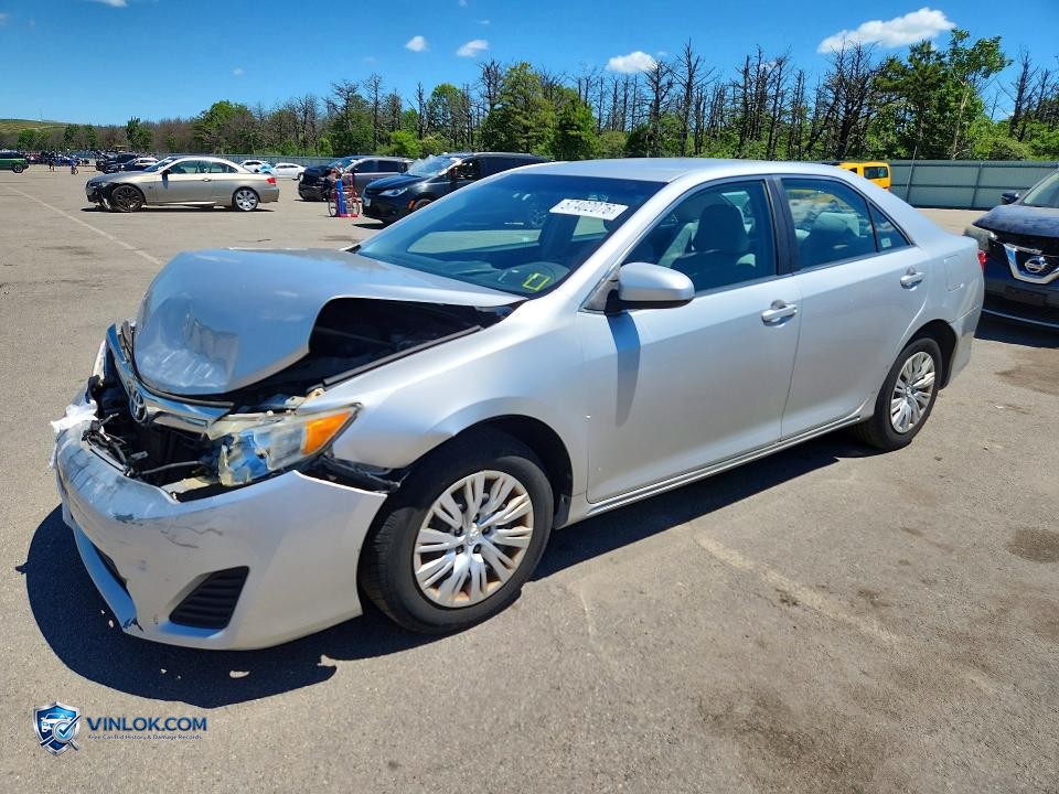 2012 TOYOTA CAMRY LE – Lot 57402076 auction photo