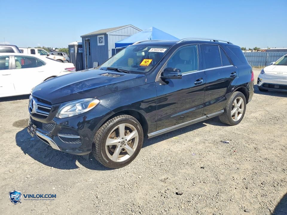 2017 MERCEDES-BENZ GLE 350 4MATIC – Lot 57402246 auction photo